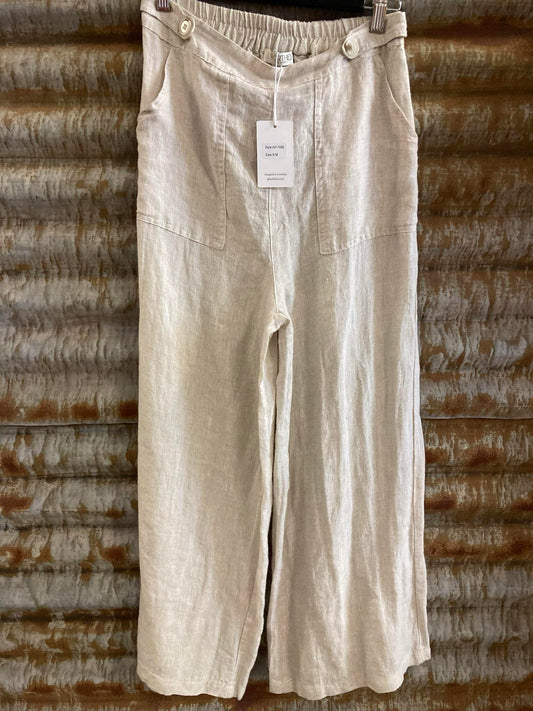 Worthier linen pants sand