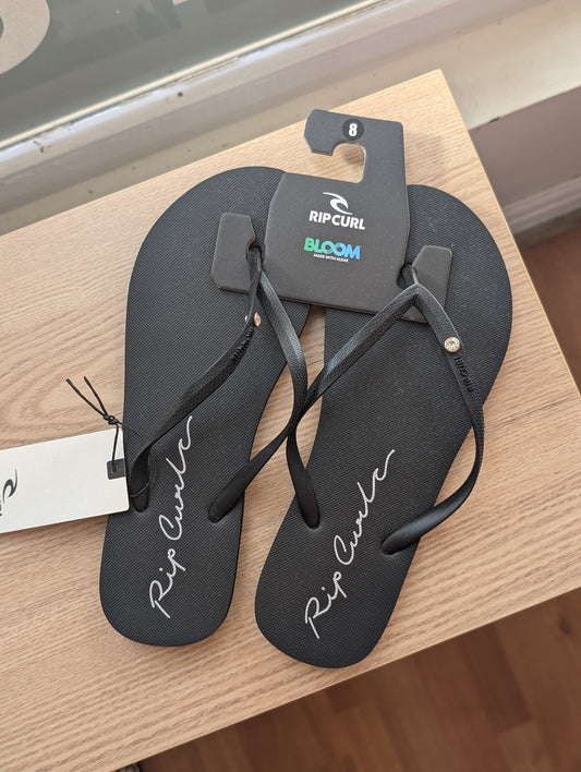 Rip Curl thongs black