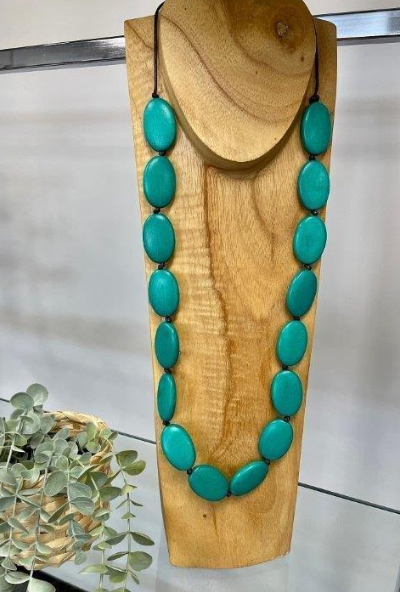 Wooden necklace